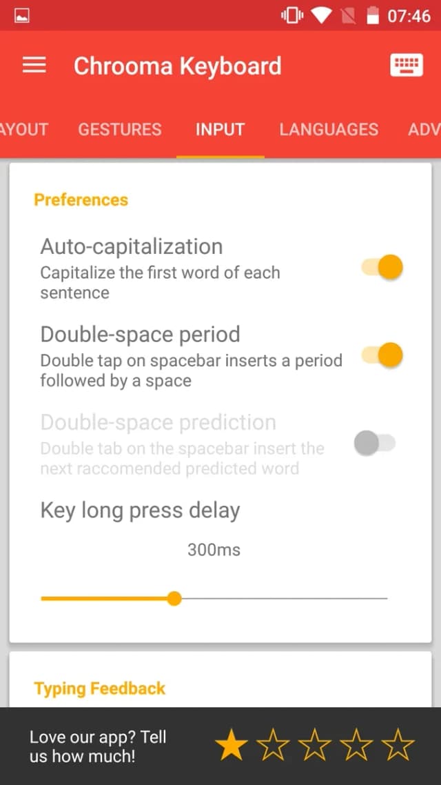 Chrooma Keyboard screenshot 4