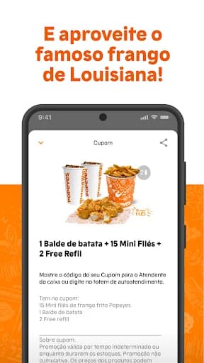 Popeyes Brasil screenshot 5