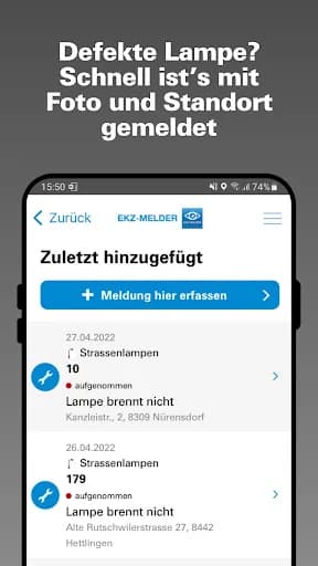 EKZ-Melder screenshot 4