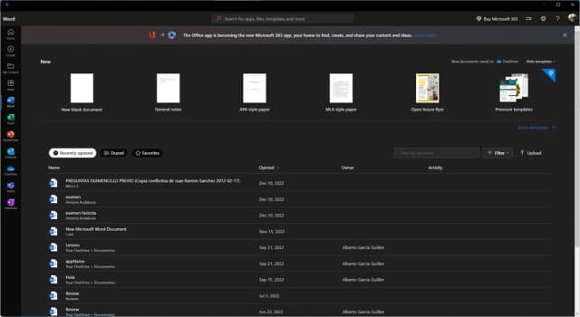 Microsoft 365 (Office) (UWP) screenshot 3