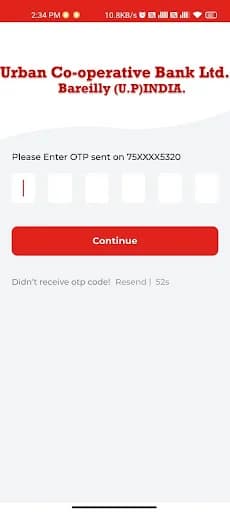 Bareilly Urban Coop Bank App screenshot 2