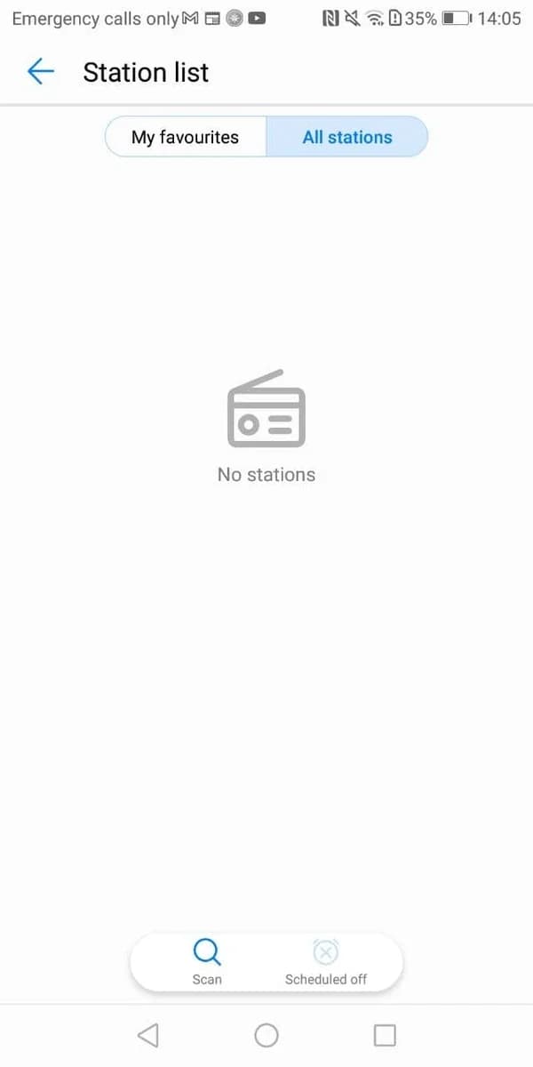 HUAWEI FM Radio screenshot 1