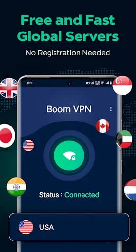 Boom VPN screenshot 1