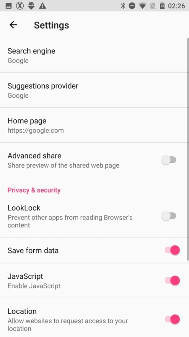 X Launcher screenshot 3
