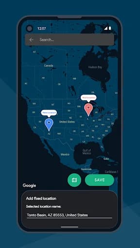 Fake GPS Location - Joystick and Routes screenshot 4