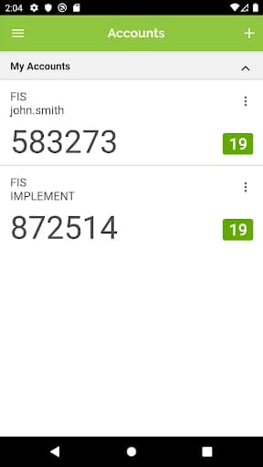 FIS Authenticator screenshot 3
