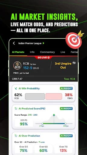 AllCric-AI Cricket Predictions screenshot 2
