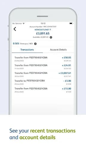 Newcastle Building Society screenshot 4
