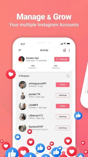Followers & Unfollowers screenshot 1