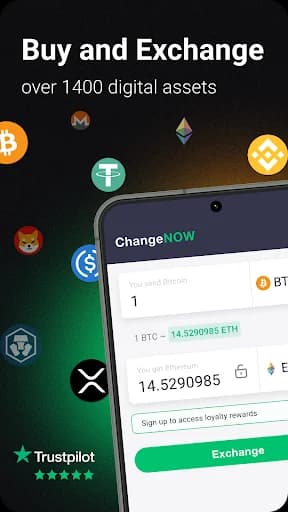 Crypto exchange: USDT, Bitcoin screenshot 1