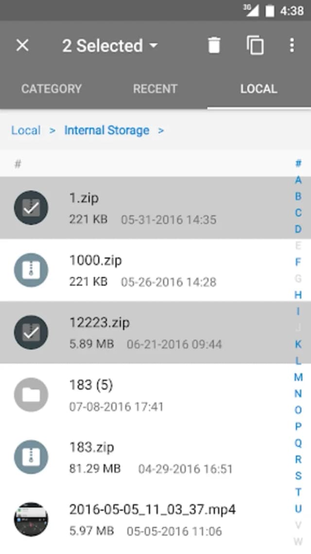 Moto File Manager screenshot 5
