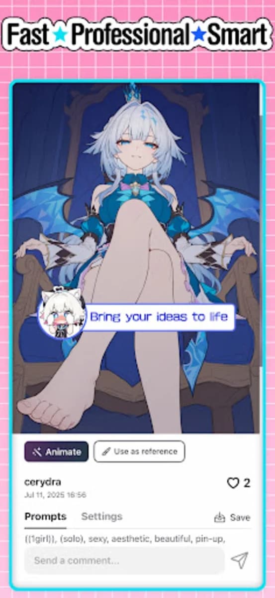 PixAI screenshot 4