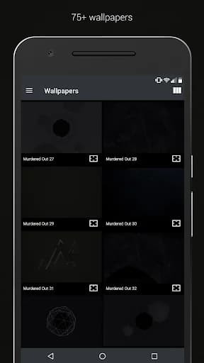 Murdered Out Pro - Black Icons screenshot 4