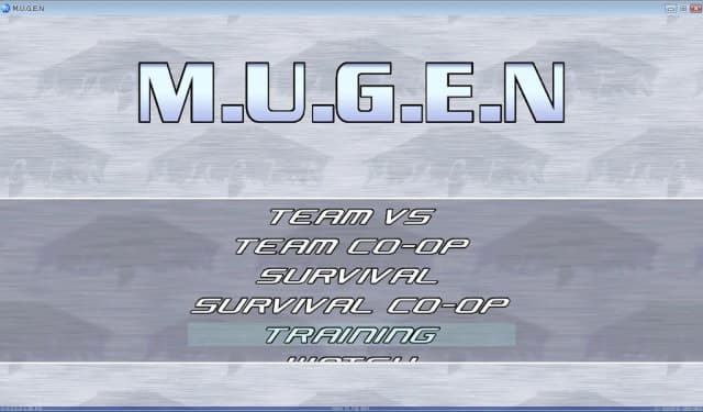 M.U.G.E.N screenshot 1