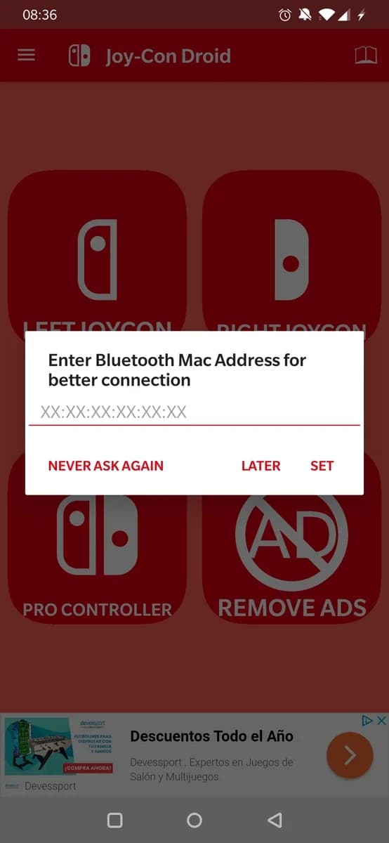 Joy-Con Droid screenshot 2
