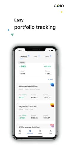 Coin by Zerodha - Mutual funds screenshot 3
