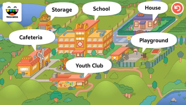 Toca Life: School screenshot 2