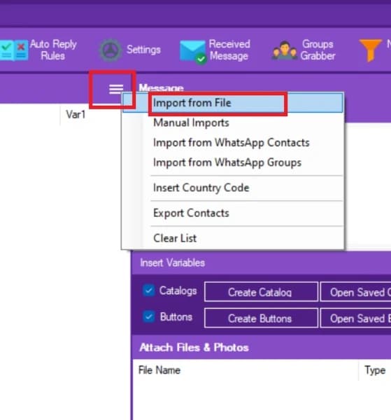 WhatSender screenshot 3