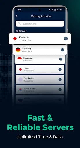 Boom VPN screenshot 2
