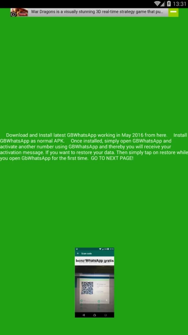 Apk GbWhatsapp screenshot 3