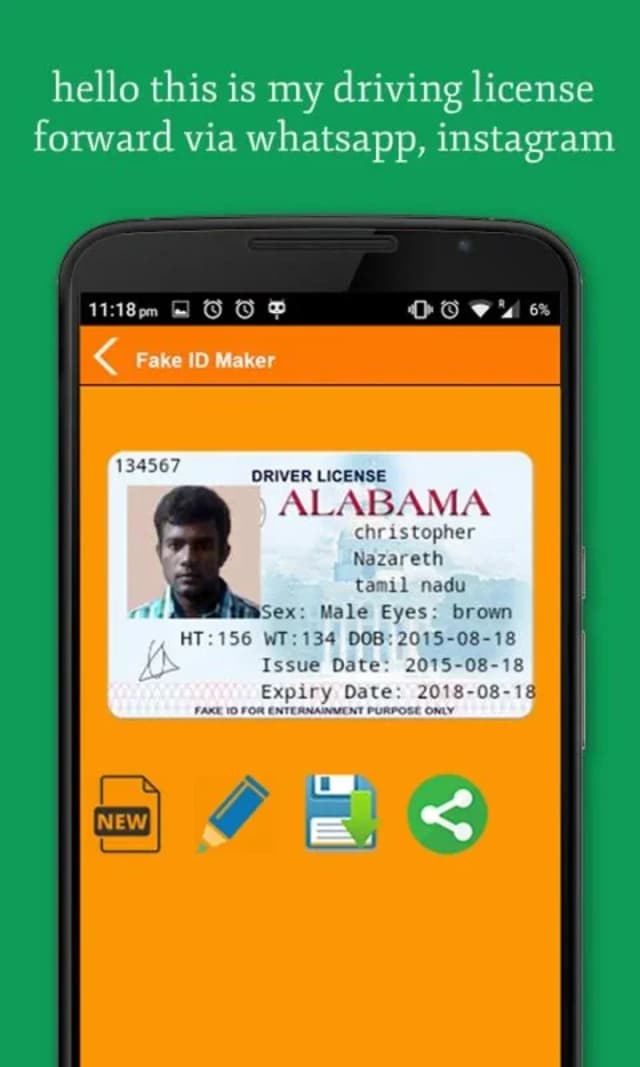 Fake IdMaker screenshot 4