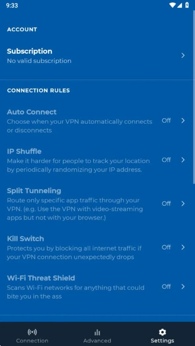 HMA! Pro VPN screenshot 3