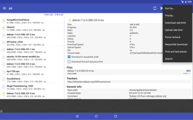 qBittorrent Controller screenshot 6