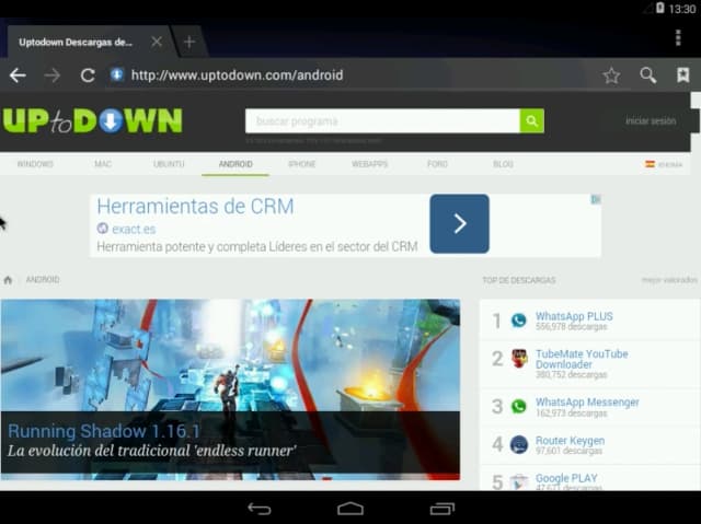 Android-x86 screenshot 3