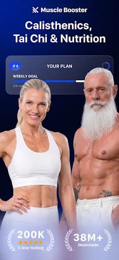 Muscle Booster Workout Planner screenshot 1