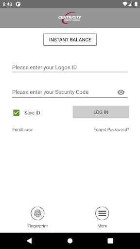 Centricity Credit Union screenshot 2