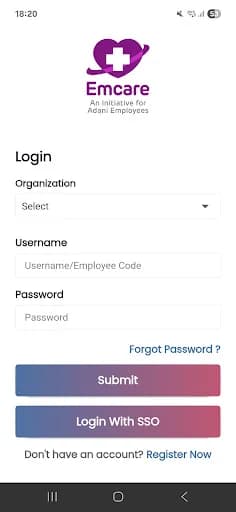Adani Emcare screenshot 2