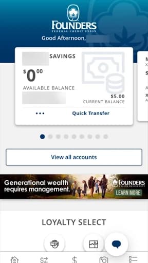 Founders FCU – Mobile Banking screenshot 3