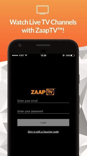 ZaapTV Live TV screenshot 1