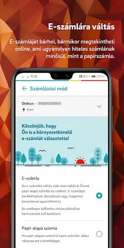E.ON Hungary’s application screenshot 3