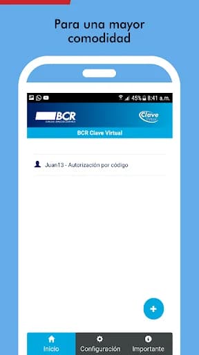 BCR Clave Virtual screenshot 4