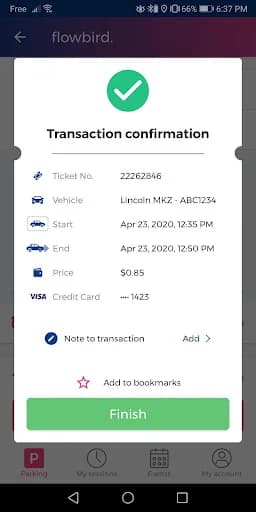 Flowbird Parking screenshot 3
