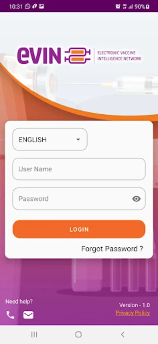 eVIN India screenshot 1