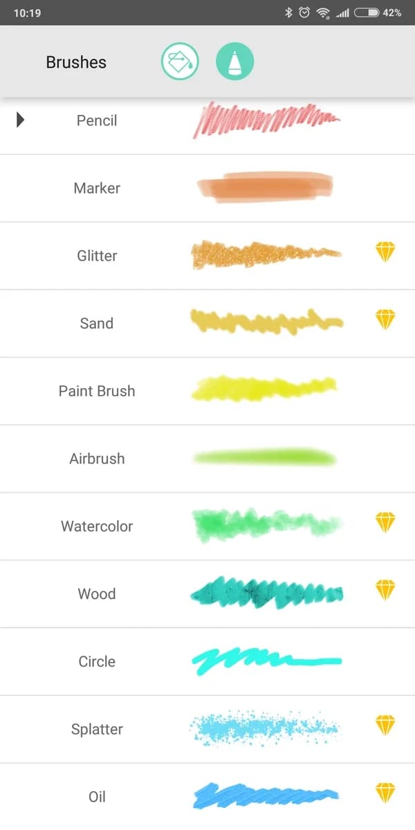 Pigment screenshot 1