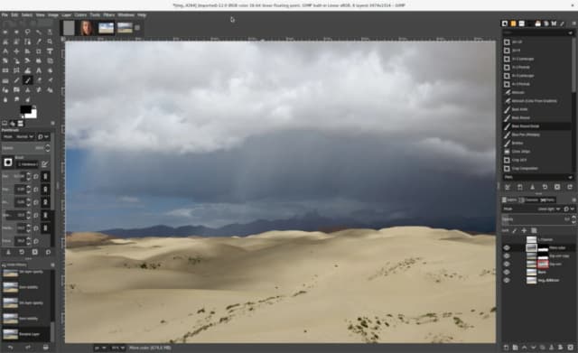 GIMP screenshot 2