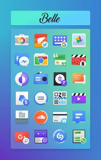 Belle Pro - Icon pack screenshot 1