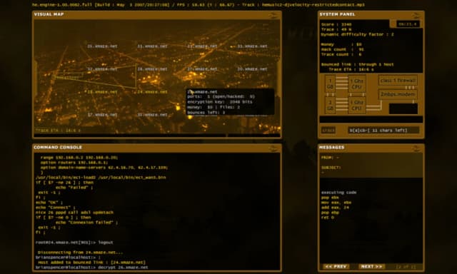 Hacker Evolution screenshot 2