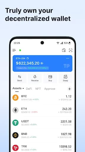 TokenPocket: Cripto e Bitcoin screenshot 1