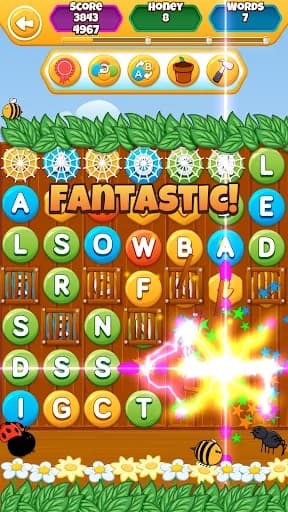 WordBuzz: The Honey Quest screenshot 2