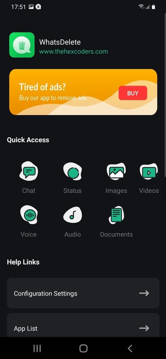 WhatsDelete: Recover Messages screenshot 3