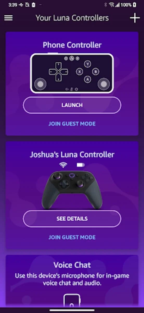 Luna Controller screenshot 1