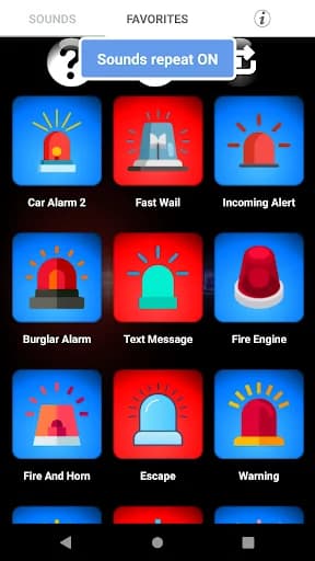 LOUD Siren Ringtones screenshot 4