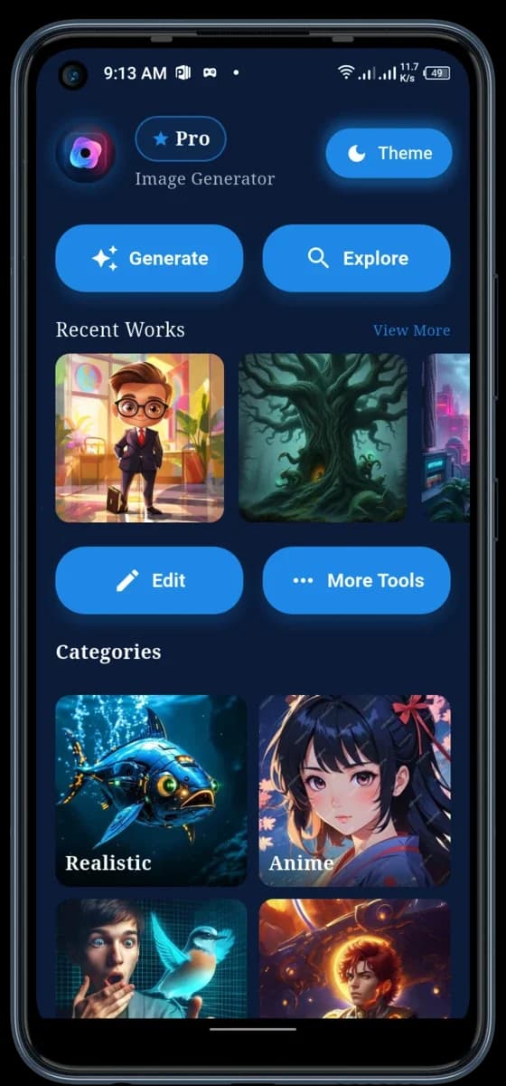 Imagly AI - Free AI Image Generator screenshot 2