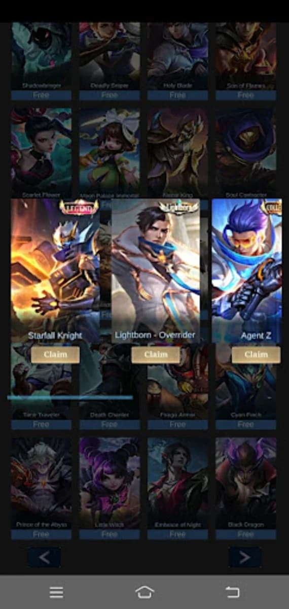 Skin Mobile Legend Collection screenshot 4