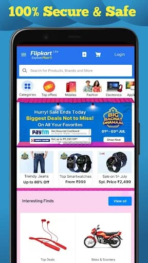 All in one shopping apps India screenshot 2