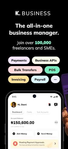 Kuda Business Banking App screenshot 1